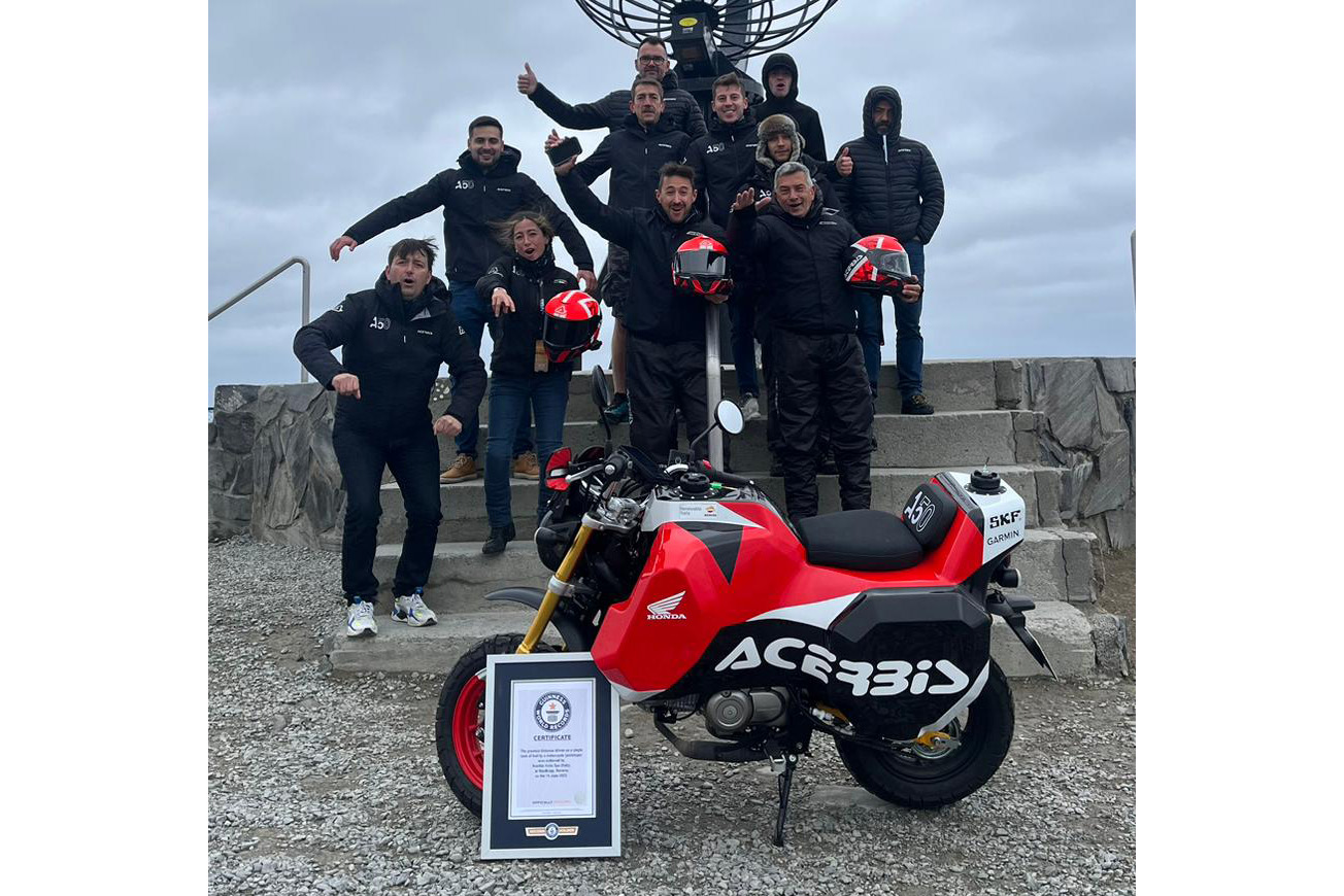 ACERBIS GETS GUINNESS WORLD RECORD