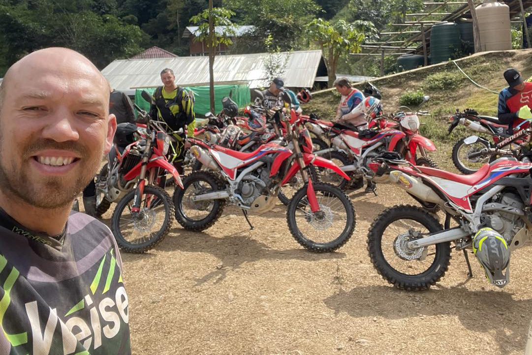 Ride enduro in Thailand with TT racer and fastest road racer on the planet?