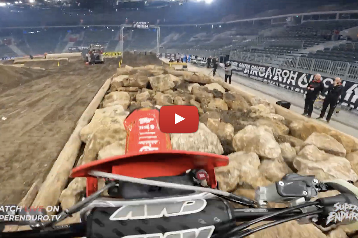 2023 SuperEnduro World Championship GP of Poland final round onboard track preview