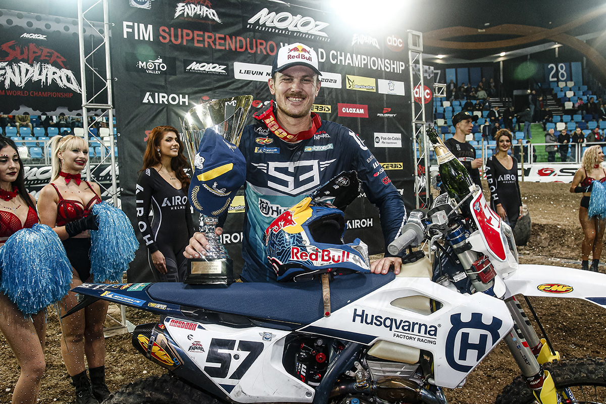 2024 SuperEnduro Results: Billy Bolt comfortable at GP of France Round One win