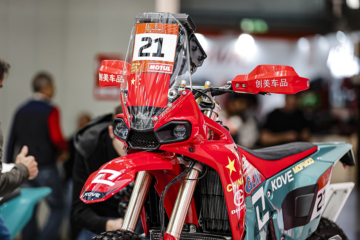 Kove Moto step-in and sign Mason Klein for Dakar 2024
