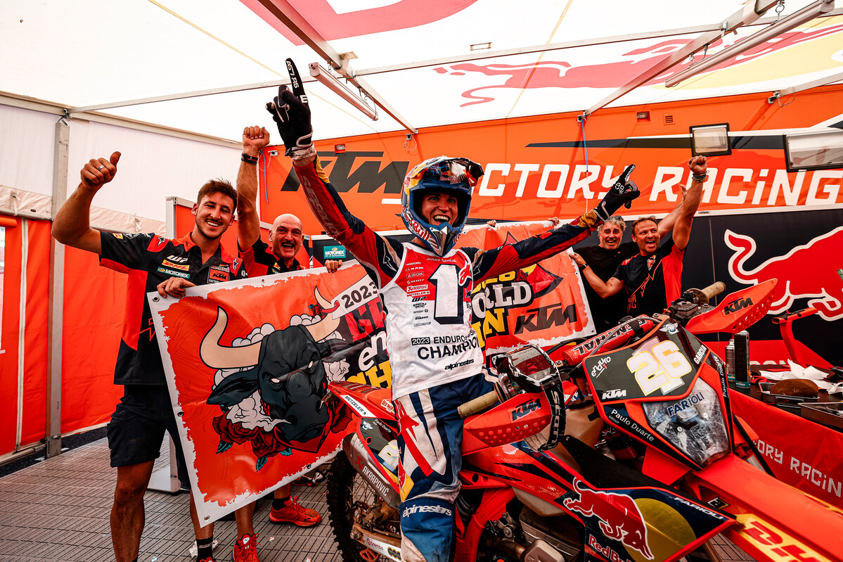 EnduroGP of Portugal II Results: Josep Garcia wins day 1 as first world titles tumble