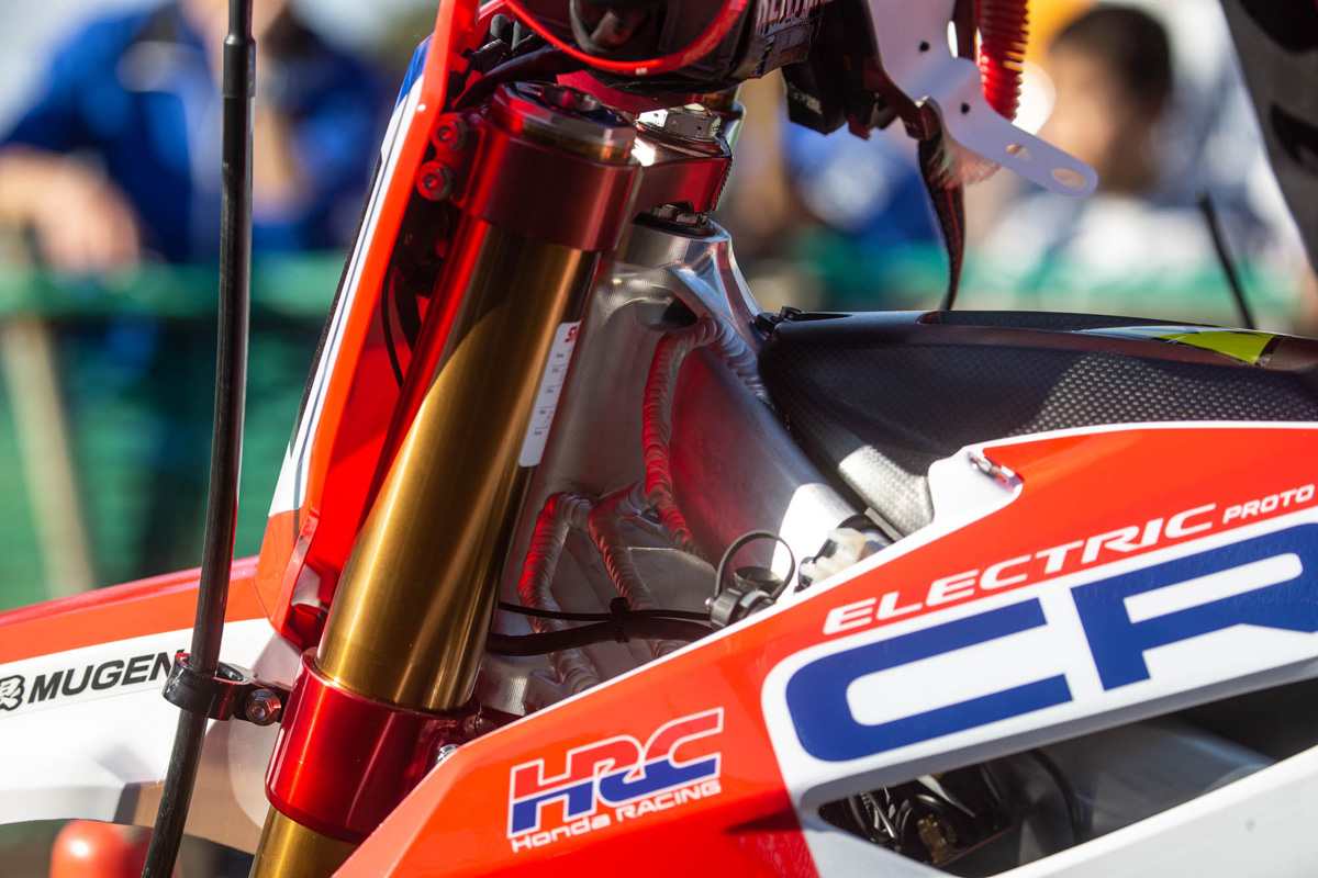 Honda CR Electric Proto: detail images of HRC’s e-powered CR prototype