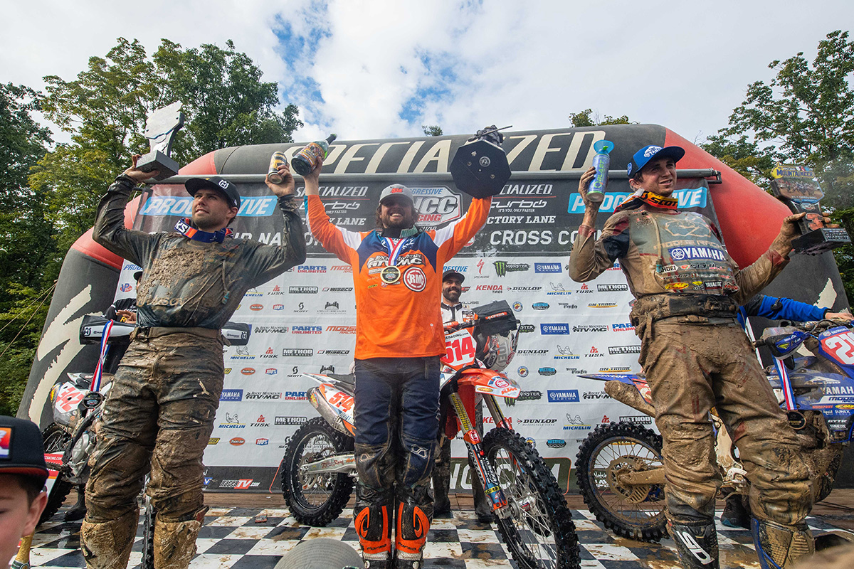 Mountaineer GNCC: Baylor and Delong tooth and nail in West Virginia mudder
