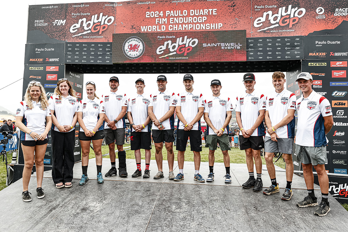 Gran Bretaña anuncia sus selecciones para los ISDE 2024 en España – Holcombe lidera el equipo de Trofeo