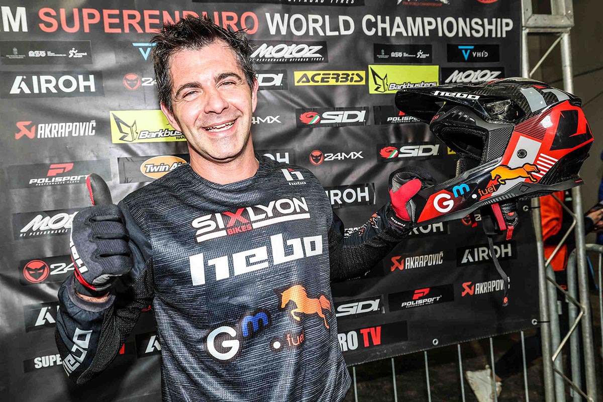5 minutes...Xavi León, European SuperEnduro champion – the 40-year-old “grandpa” beating the 20-somethings 