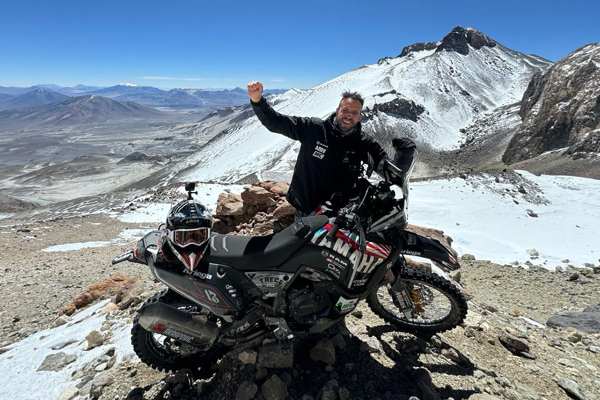 Pol Tarrés toca de nuevo el cielo en los Andes – Doble récord mundial de altitud con la Yamaha Ténéré y la YZ450FX