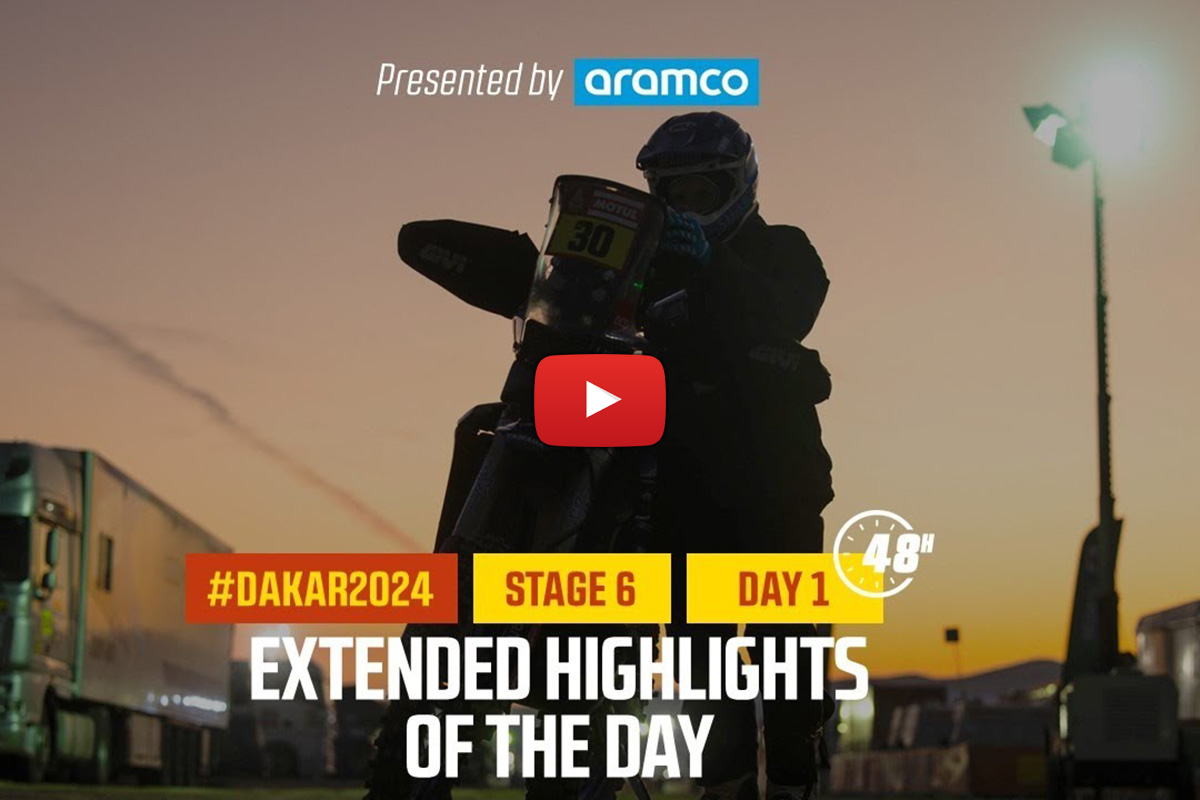 2024 Dakar Rally Stage 6A video highlights – “Brabec’s breakneck speed and dune durability”