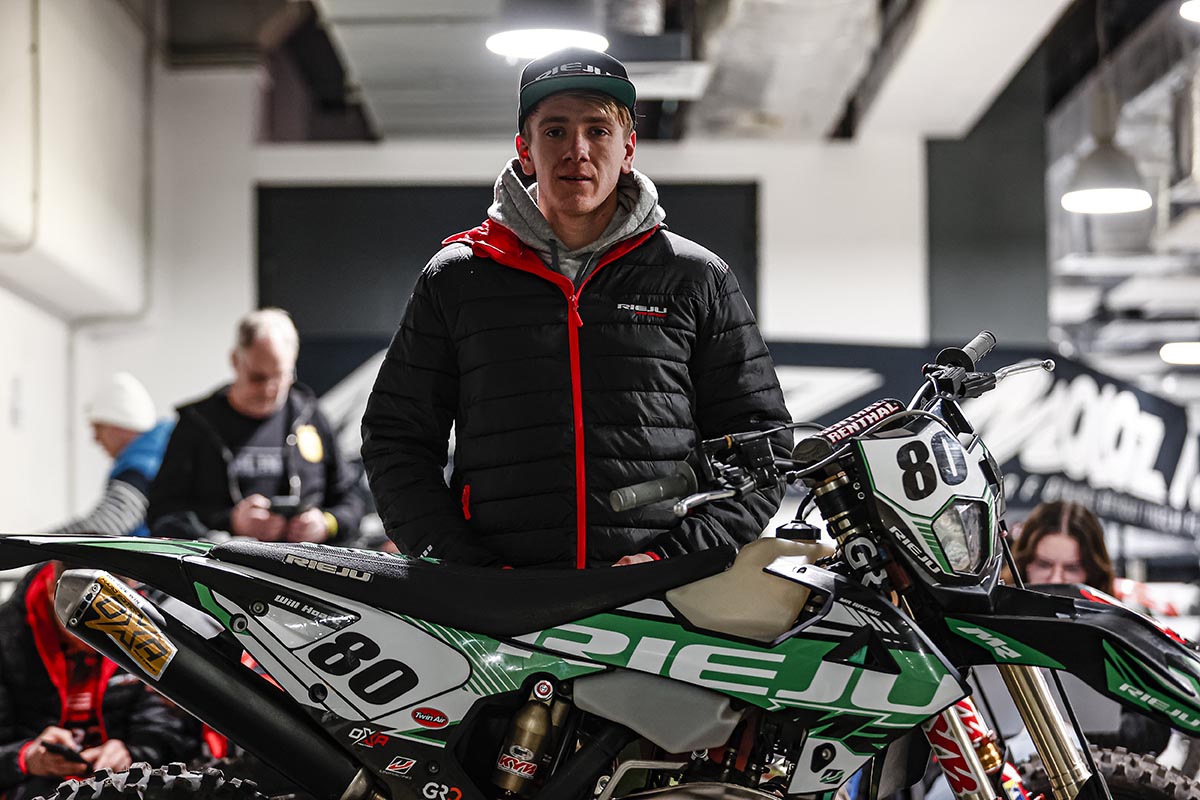 Will Hoare signs with Rieju for SuperEnduro and Hard Enduro World Championships