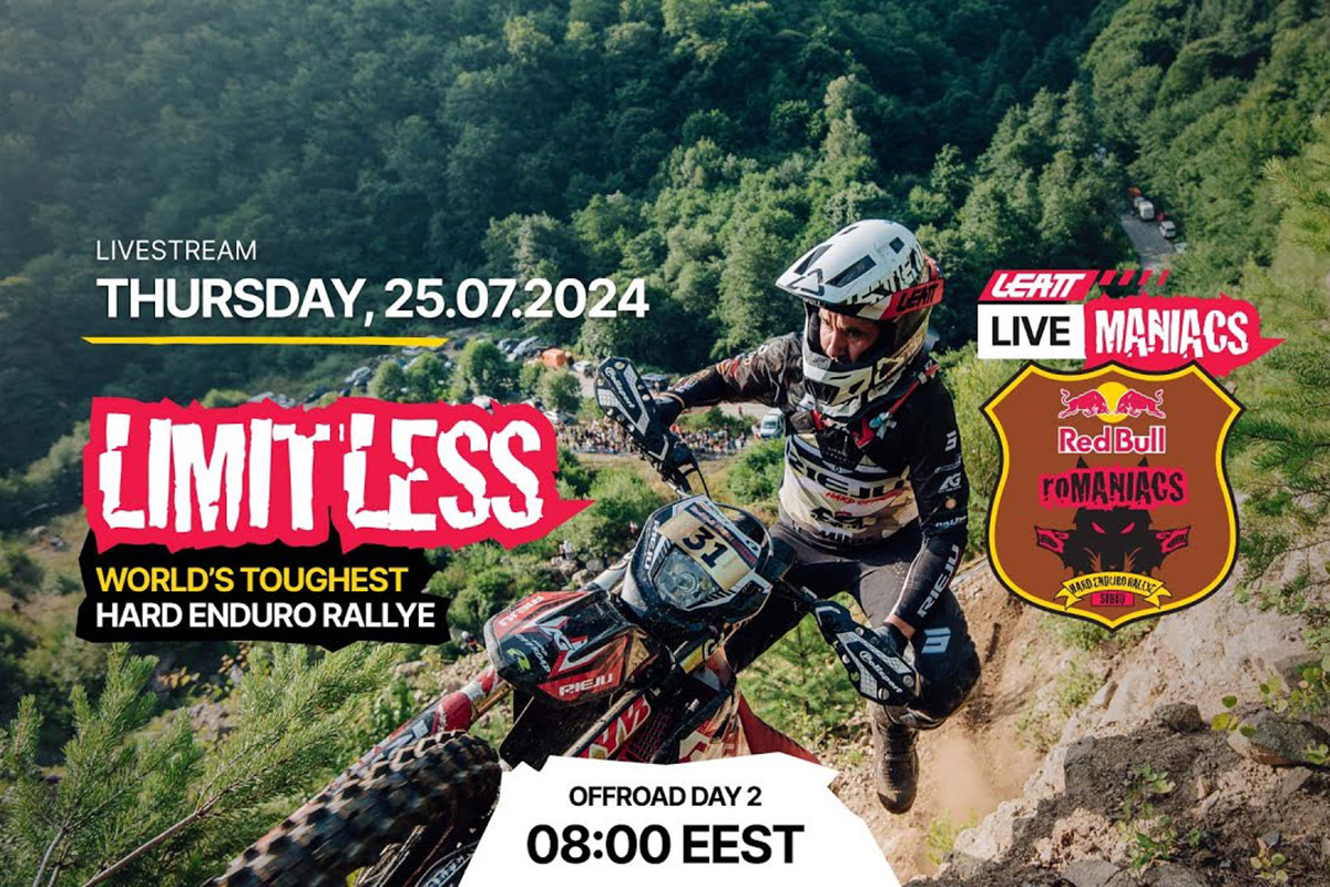 2024 Red Bull Romaniacs Off Road Day 2 Live (Billy Bolt on comms)