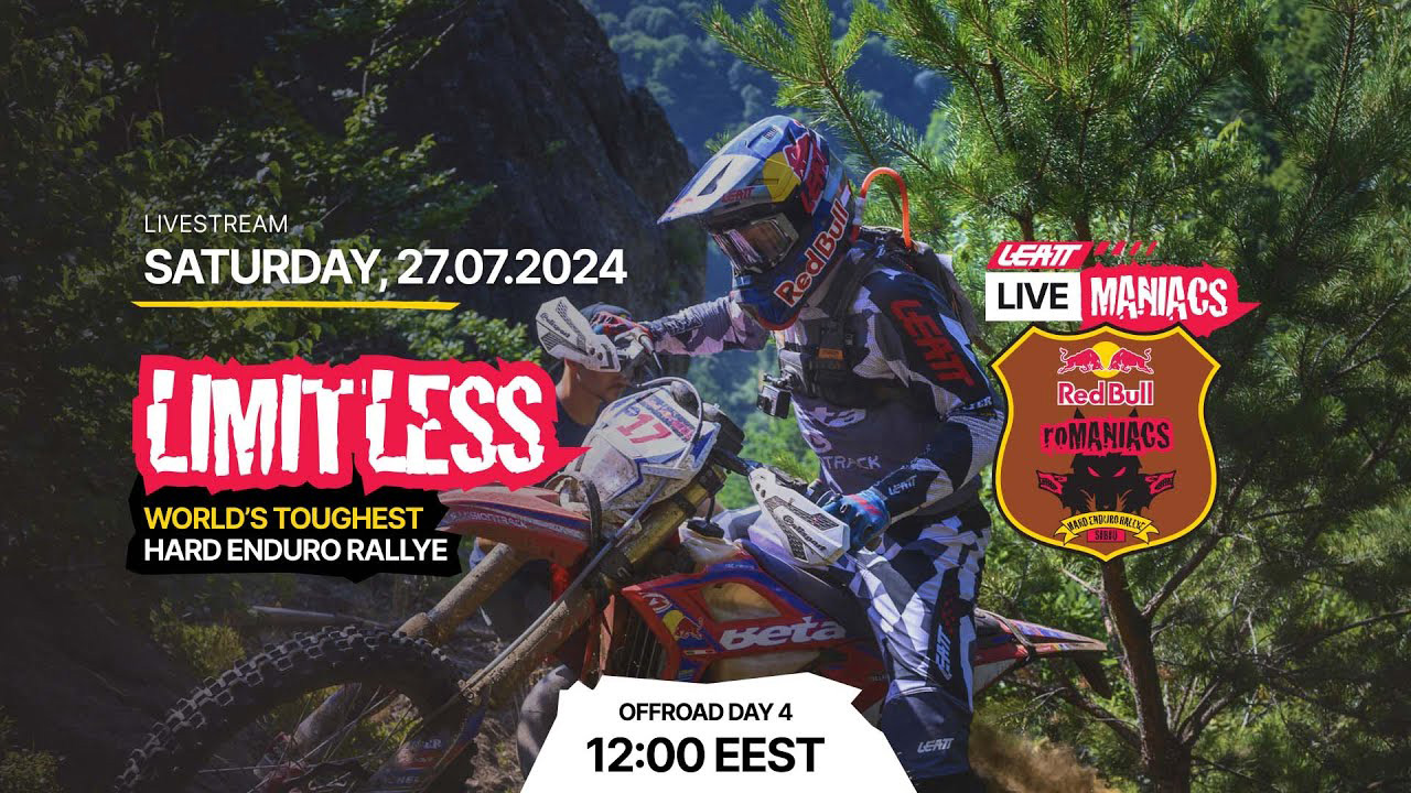 2024 Red Bull Romaniacs Day 4 Final Hill Climb Live