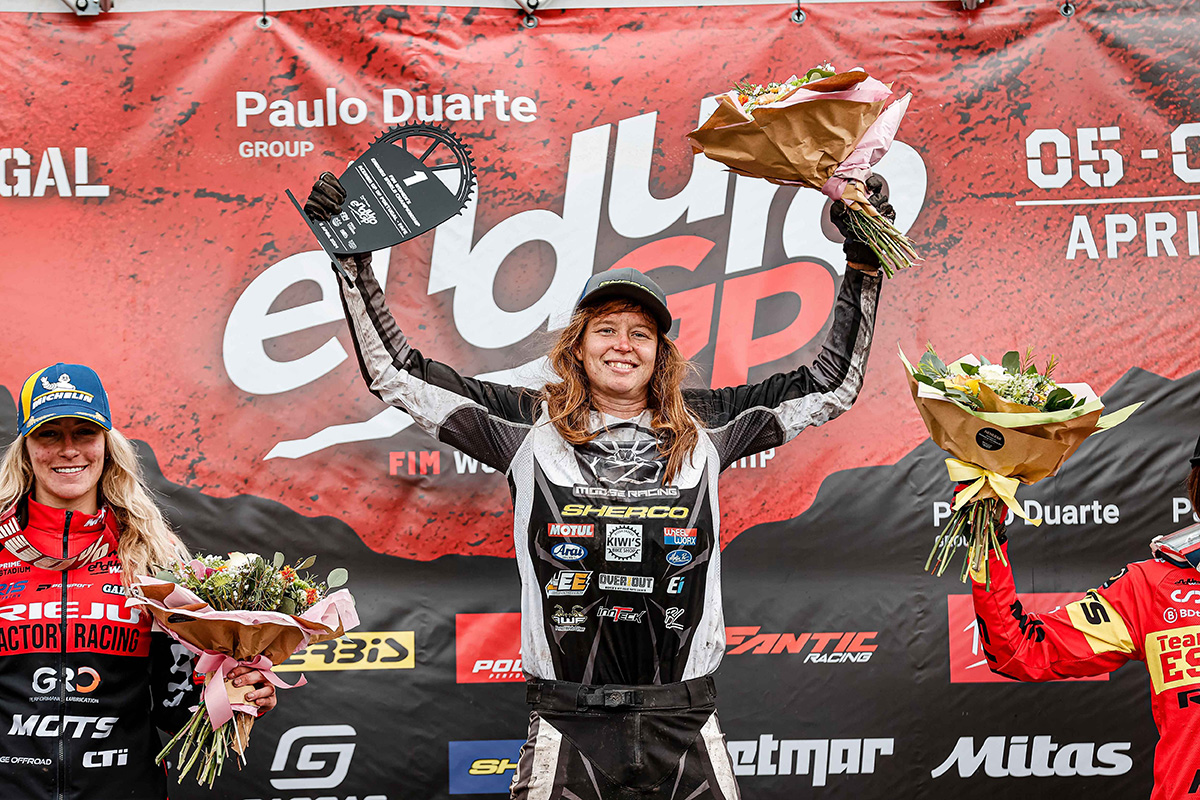 Rachel Gutish - La primera americana en el Mundial de EnduroGP