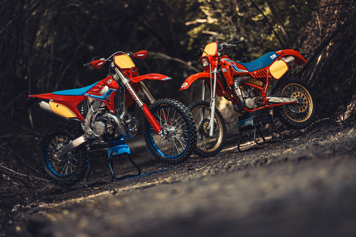 First look: TM Moto Red Dream Limited Edition 80s retro enduro models
