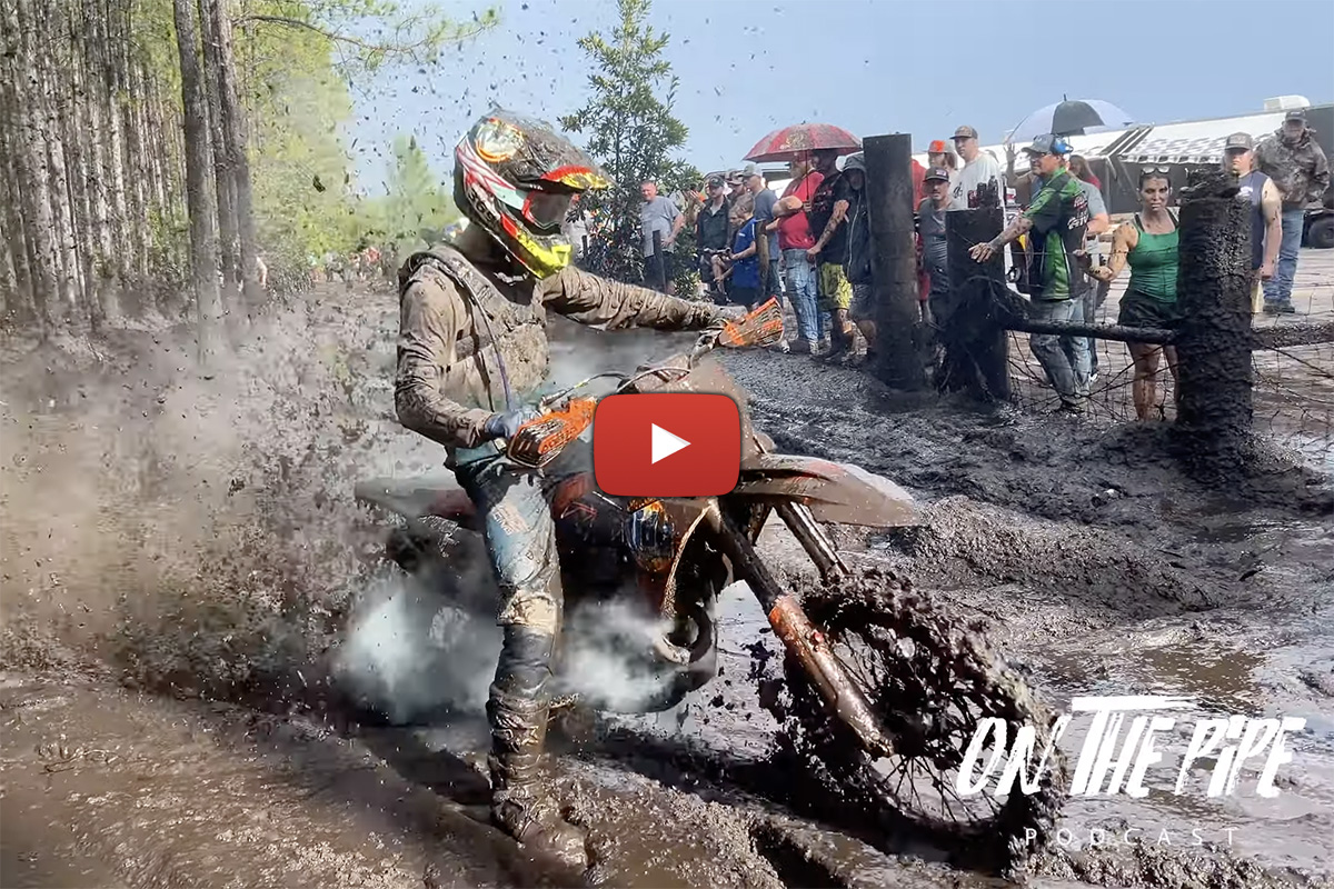 Wild Boar GNCC RAW video highlights – mud holes and BTS rider debriefs