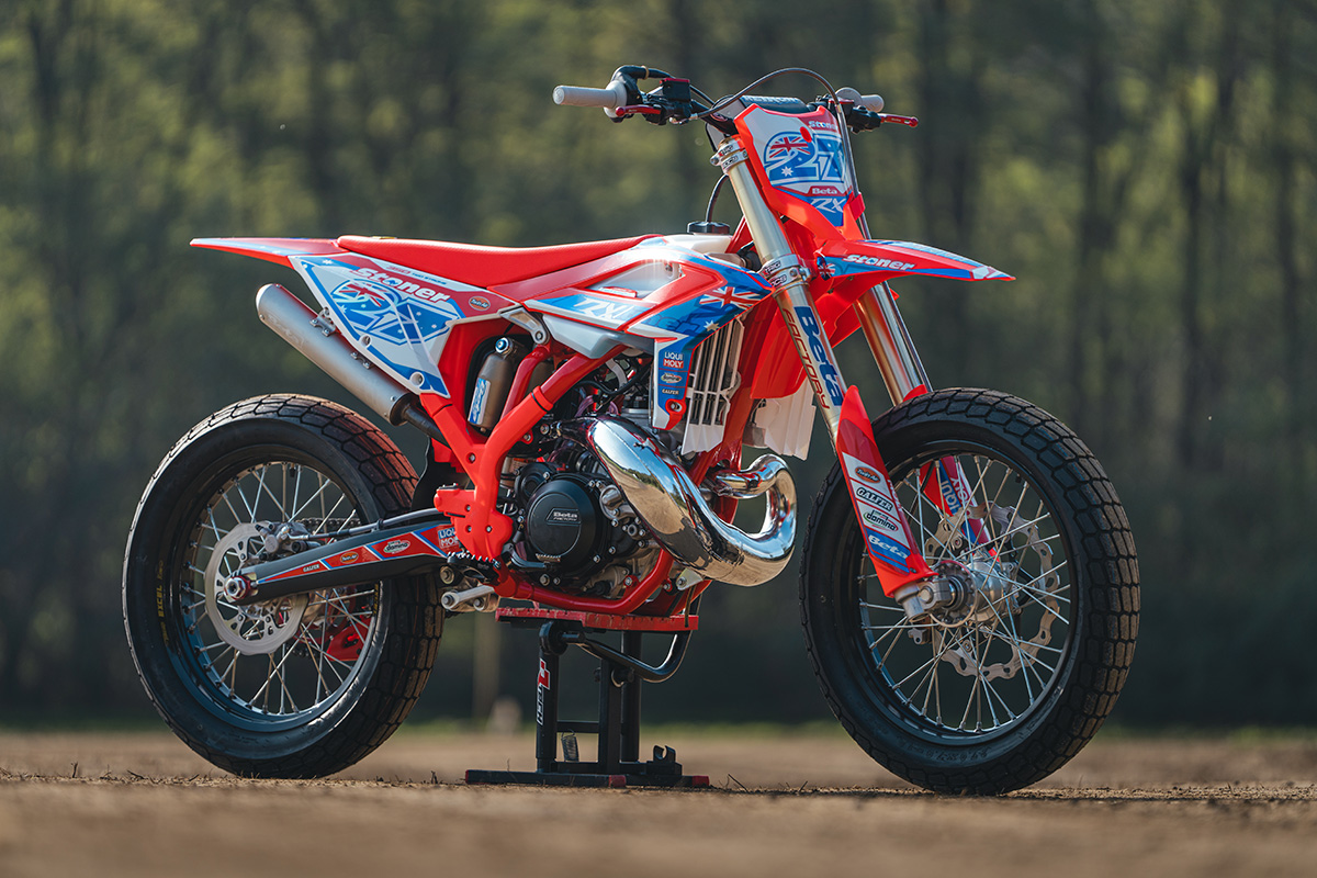 Beta made a 350cc two-stroke...for Casey Stoner?!