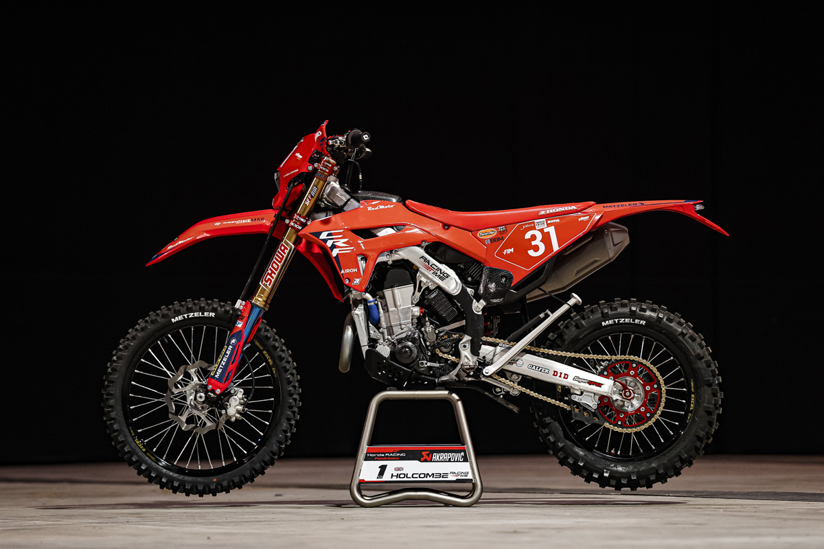 Pro Bike: ISDE hot sauce – Steve Holcombe’s Honda CRF400RX