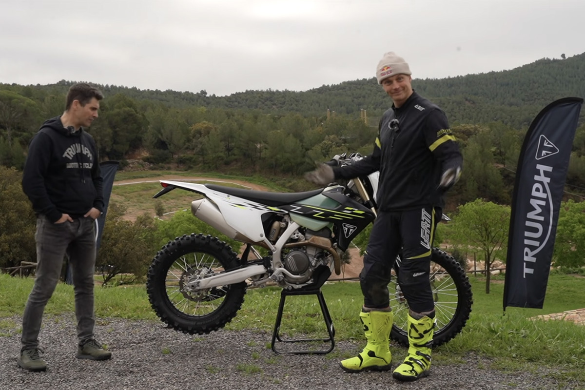 Triumph Enduro versus MX models – What’s the difference?