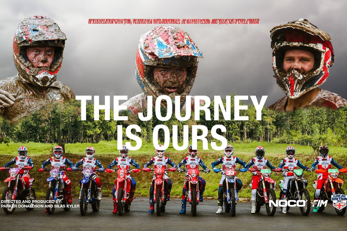 El documental del equipo británico en los ISDE 2024 – “The Journey is Ours”