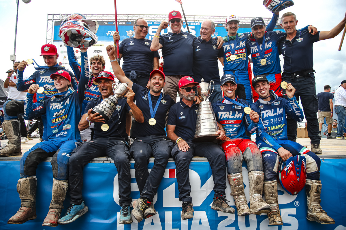 2025 ISDE Results: Italian World and Junior Trophy teams take victory, USA Women unrivalled