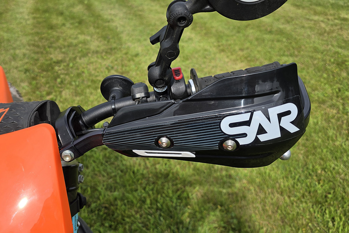 Quick look: SICASS Racing Off-Road handguards with turn signal indicators
