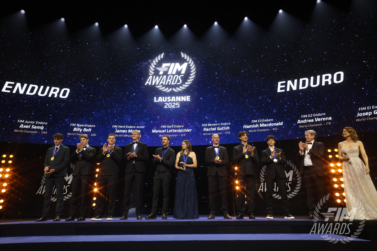 2025 FIM Enduro World Champions Honoured
