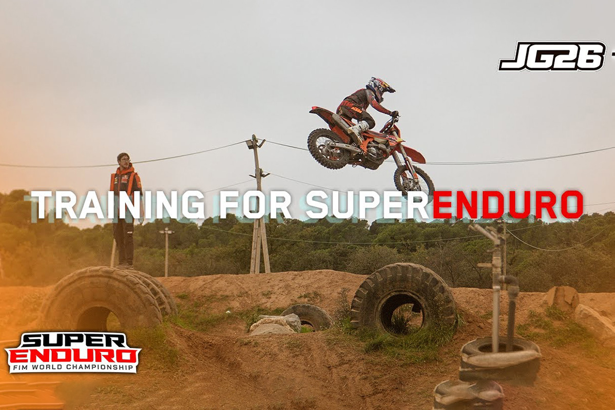 Josep Garcia Training for SuperEnduro Debut