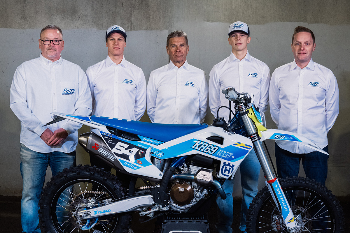 El KR69 World Enduro Team ficha al campeón júnior Axel Semb para 2026