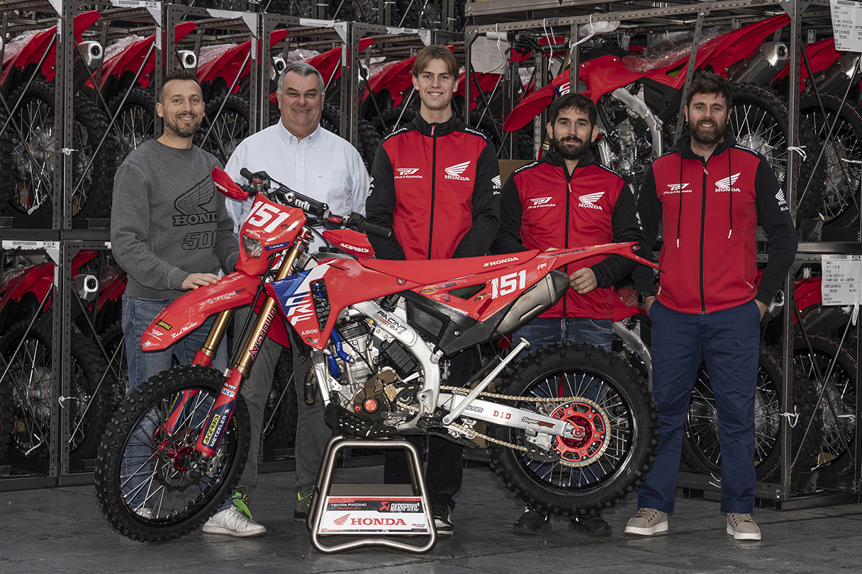 Max Ahlin signs with Honda RedMoto Team for 2026 EnduroGP season
