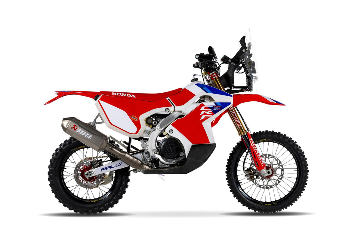 Un vistazo más de cerca: Honda CRF450RX Rally a la venta en Europa a través de RedMoto