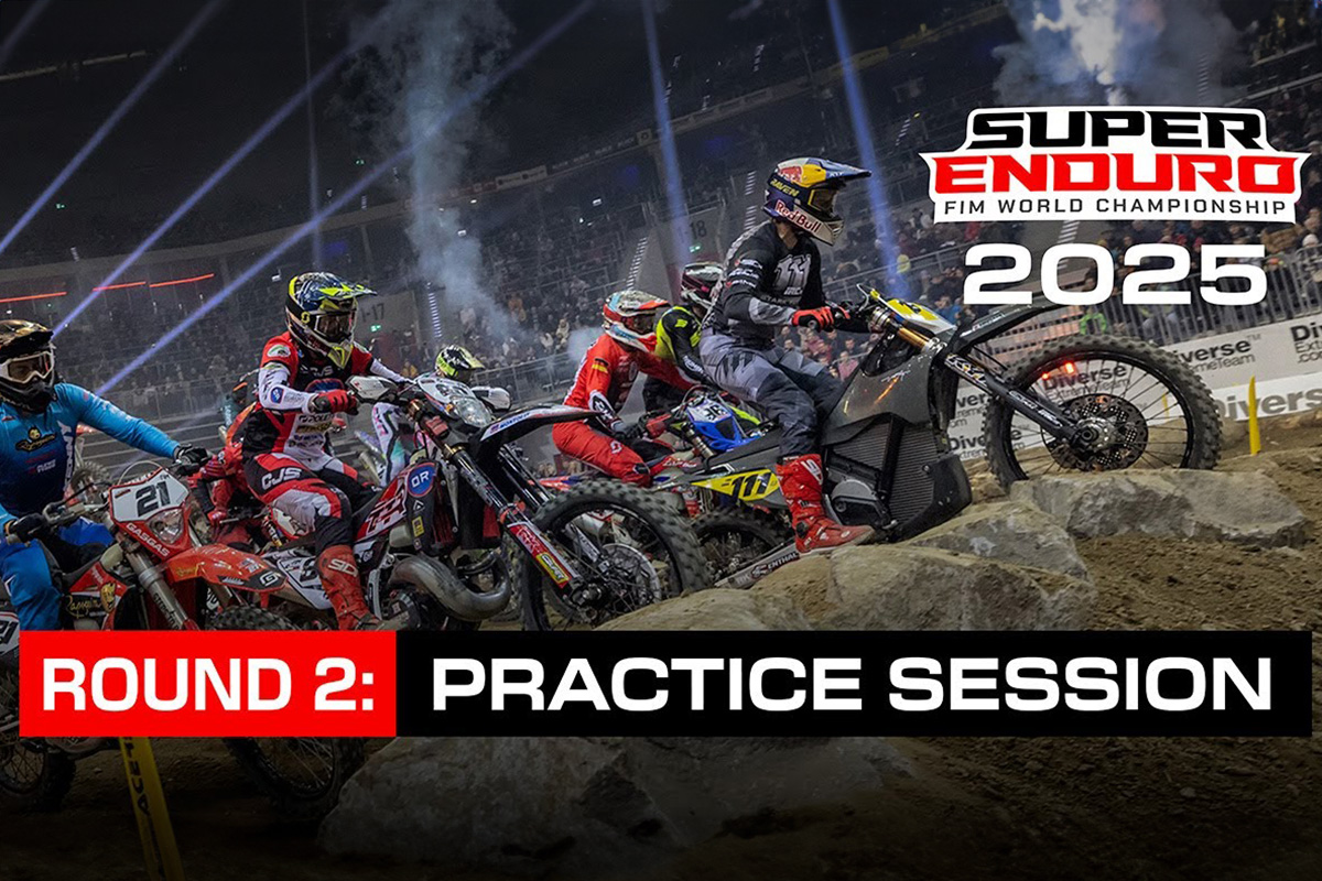 Mundial de SuperEnduro 2025, Ronda 2: Retransmisión de la sesión de entrenamientos en directo