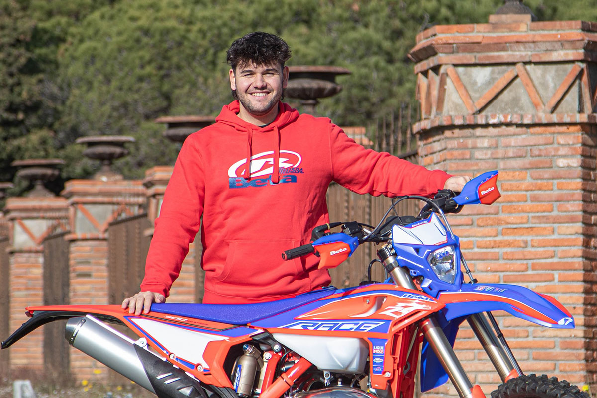 Bernat Cortès cambia a una Beta 250 2T del equipo JRB para el Campeonato de España de Enduro 2025