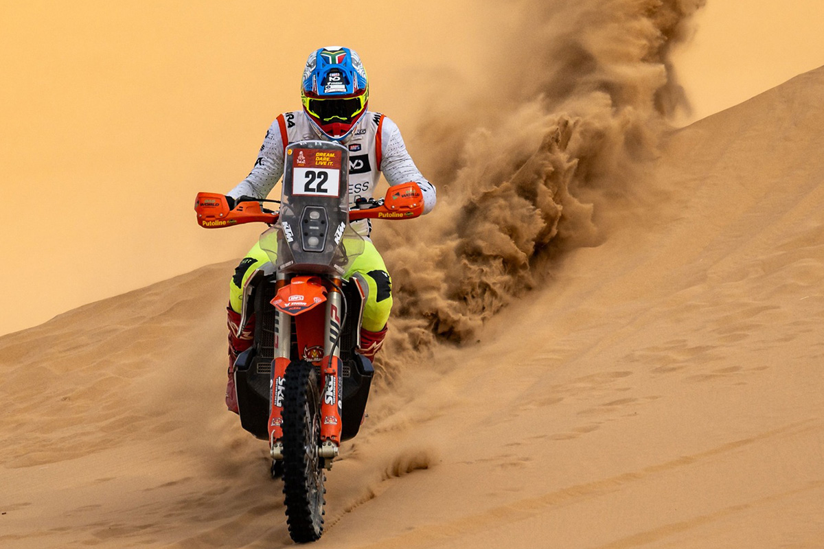 Resultados Rally Dakar 2025: El piloto privado Docherty da la sorpresa al ganar la etapa 10