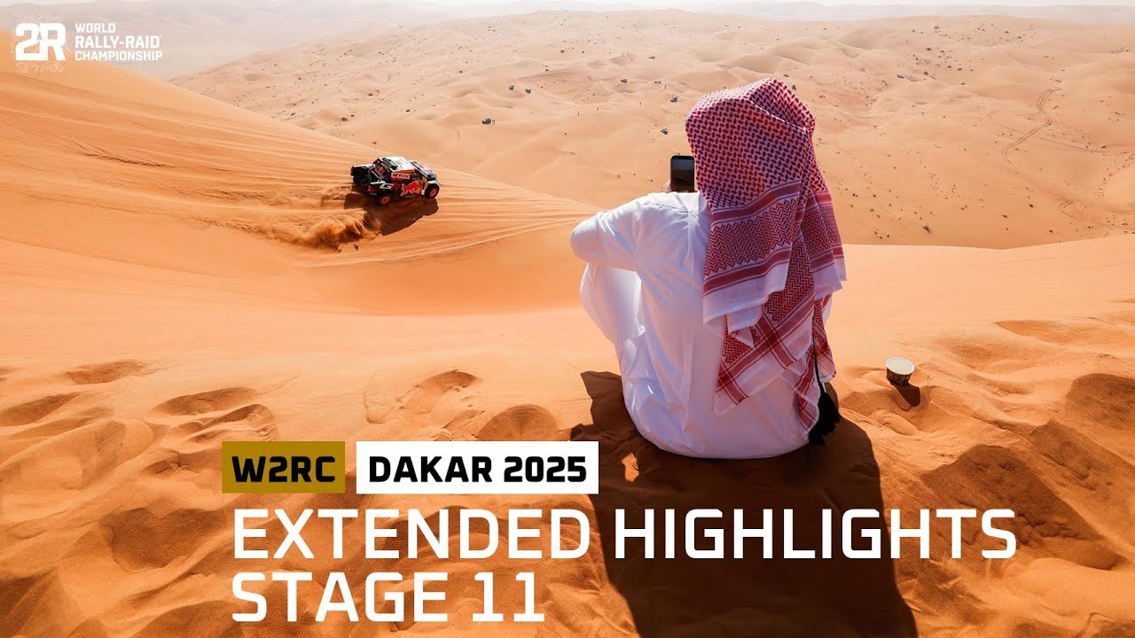 2025 Dakar Rally Stage 11 extended video highlights