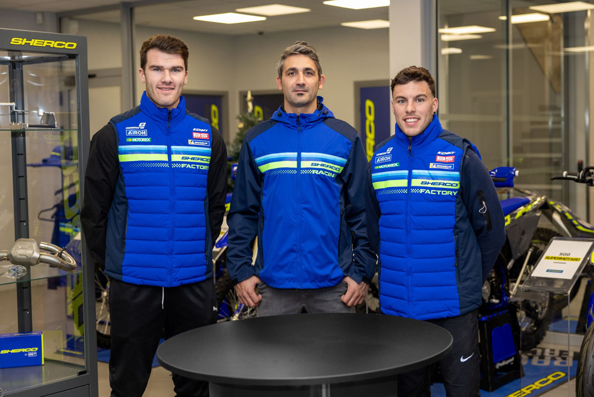 Espinasse and Roussaly sign with Sherco Factory Racing for EnduroGP