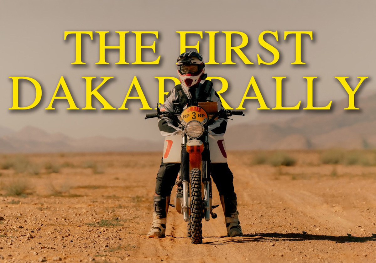 Recreating the original Dakar – ‘70s bikes, clipboards and compasses