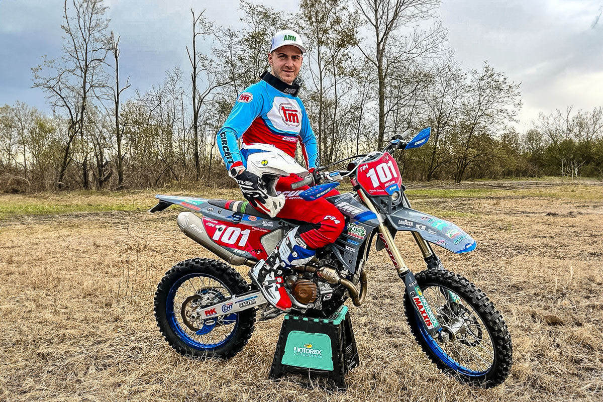 Zach Pichon and Manuel Verzeroli sign with TM Boano Racing for EnduroGP