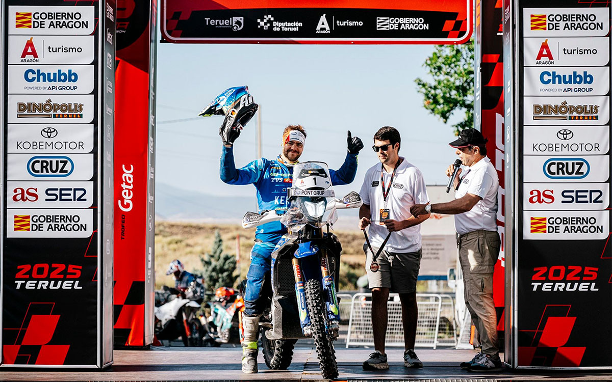 Resultados Baja Aragón 2025: Santolino se estrena como ganador en la mítica prueba de rally-raid aragonesa