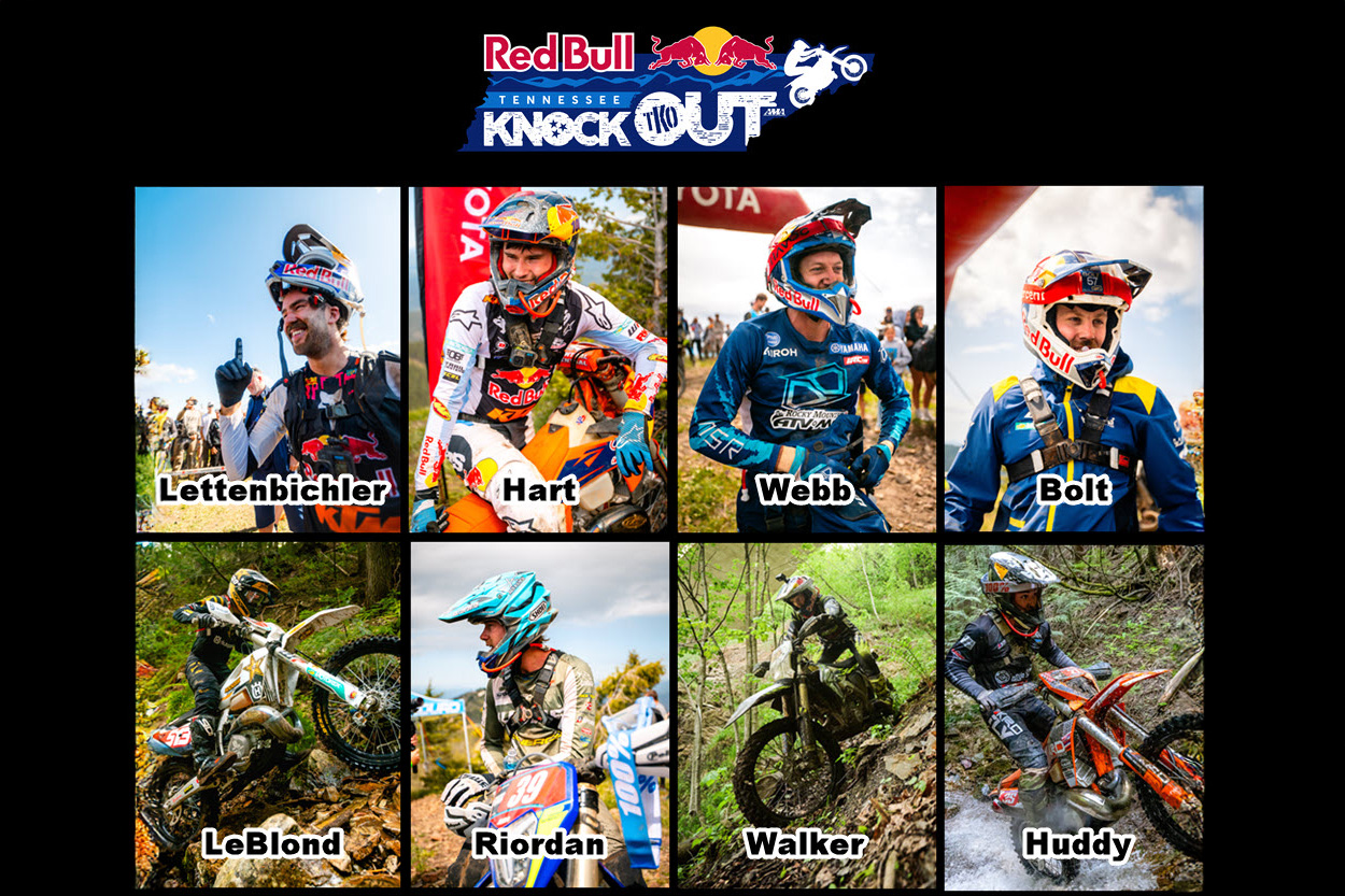 Hart, Lettenbichler, Webb, Bolt y Walker confirmados para el Red Bull Tennessee Knockout 2025
