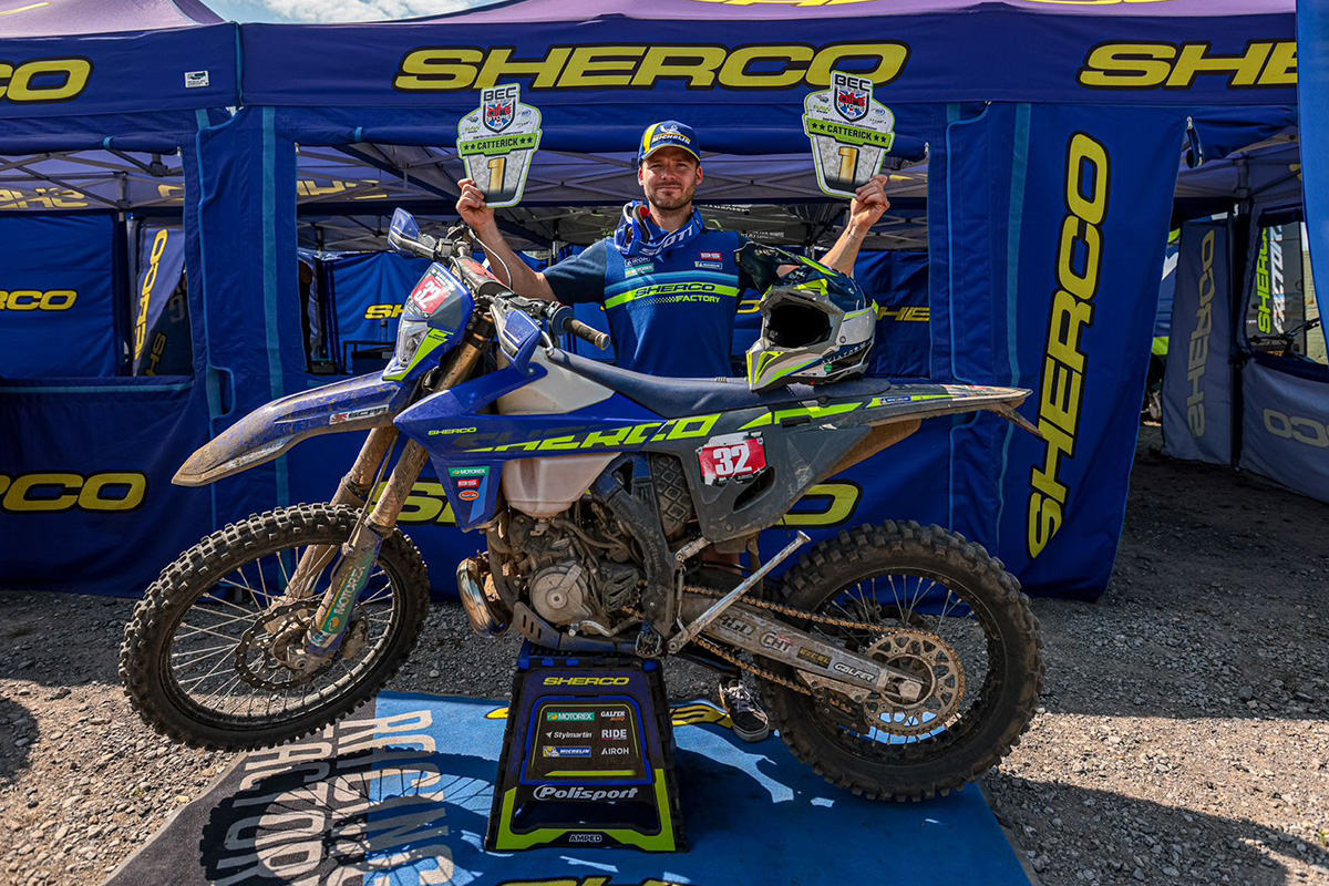 British Enduro Championship: Antoine Magain the class act at Catterick