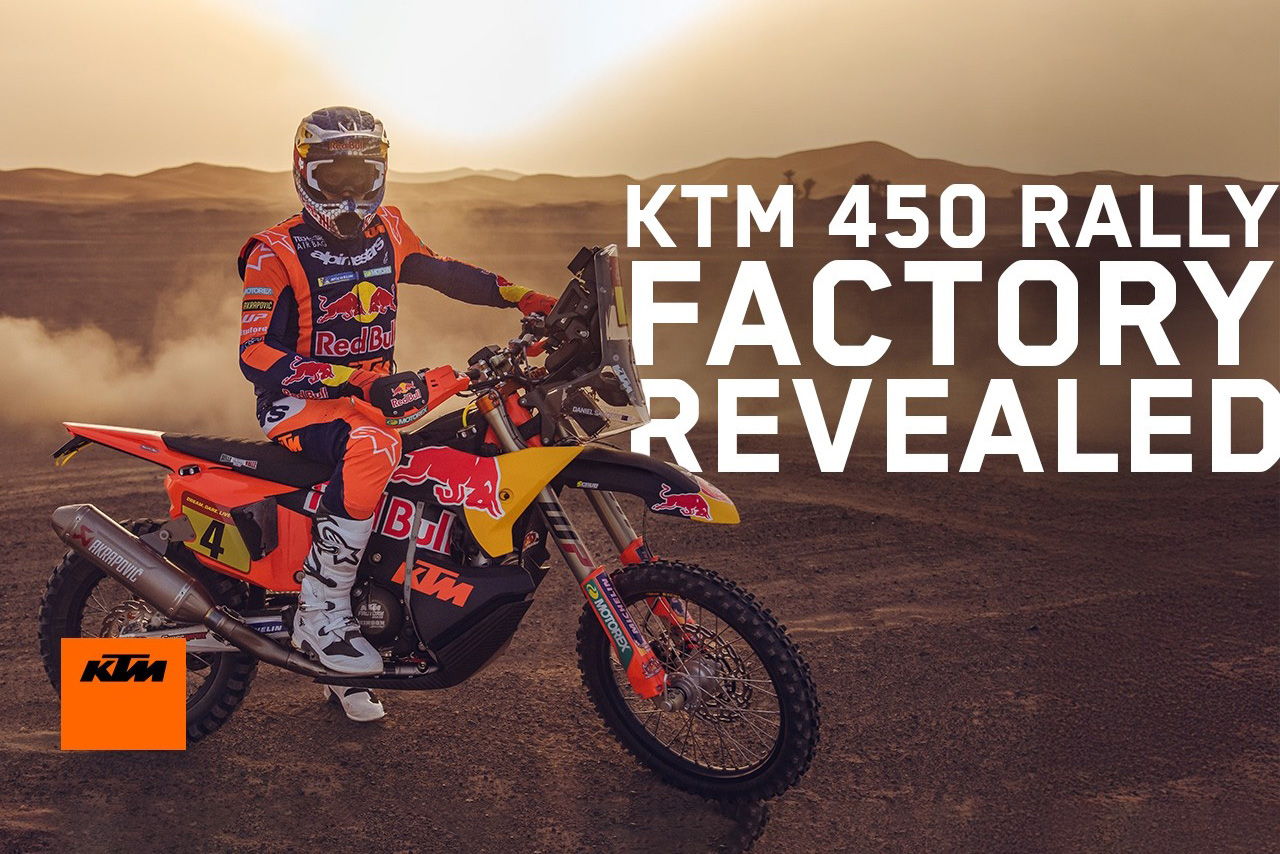 Motos Pro: Daniel Sanders habla sobre su KTM 450 Rally