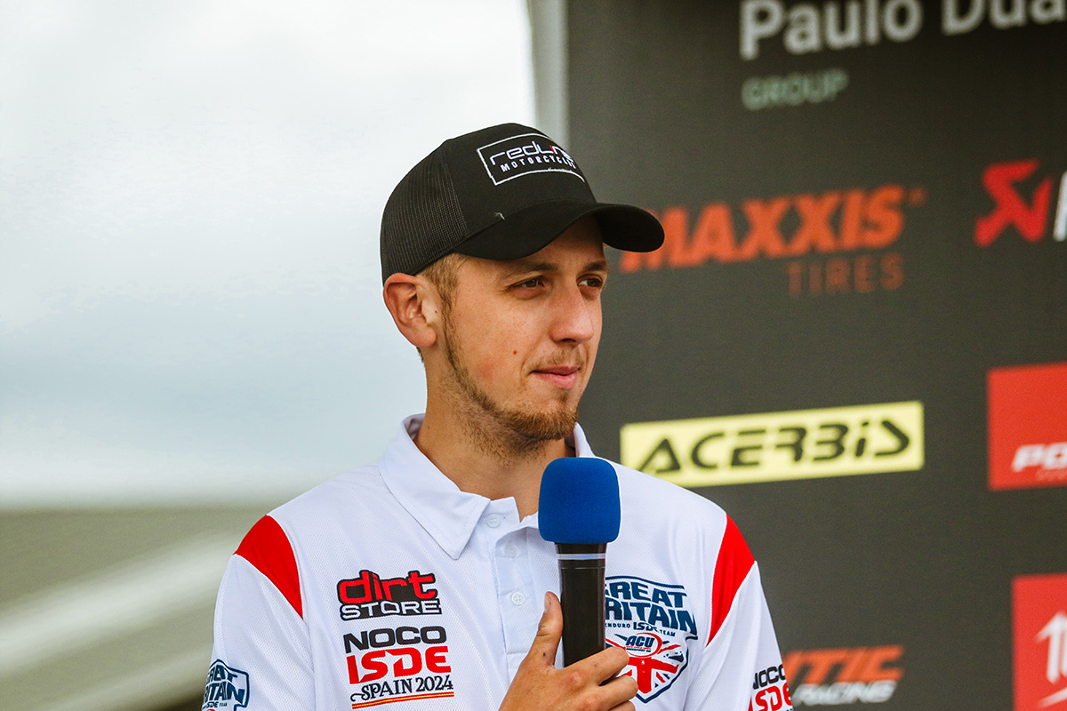 Mundell sustituye a Etchells en el equipo de Gran Bretaña para los ISDE 2025