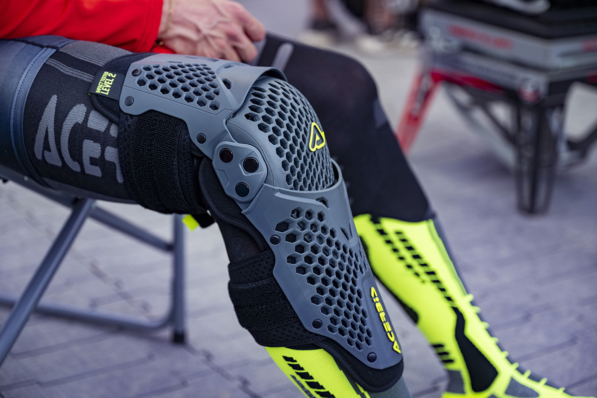 First look: New Acerbis K035 Off-Road  Knee Braces