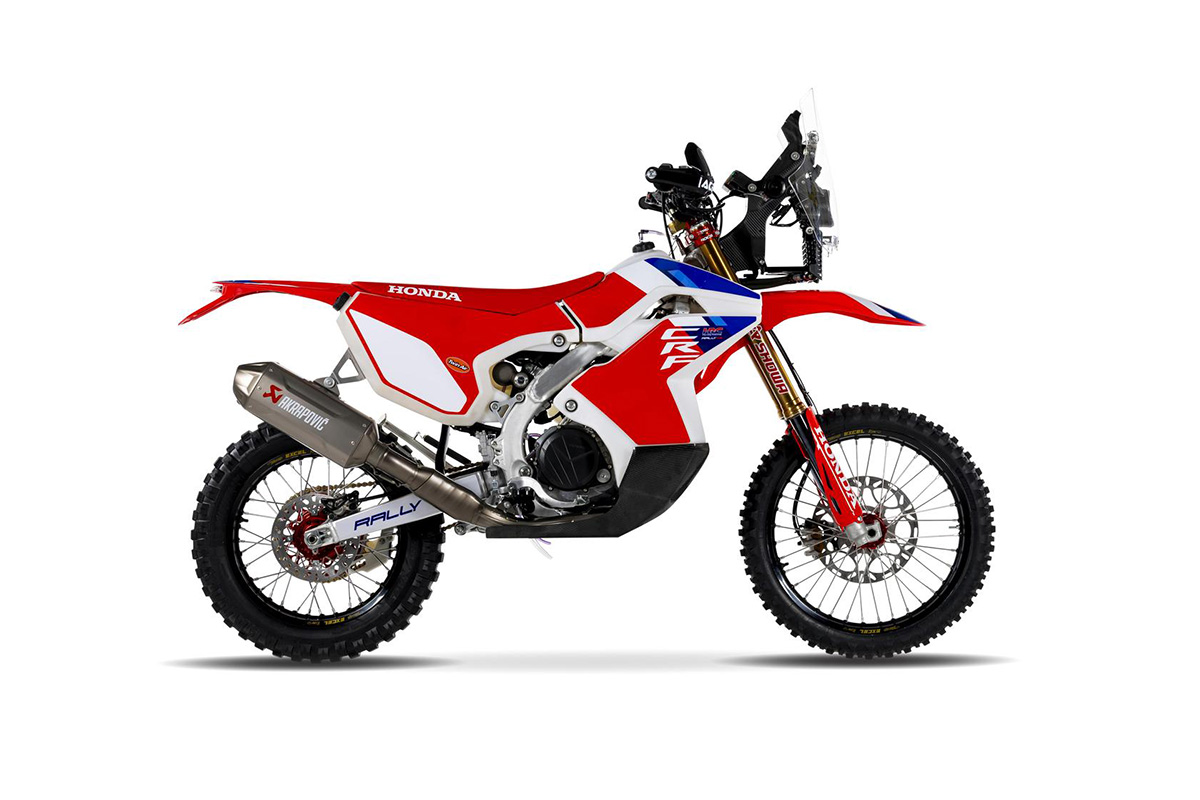 Honda CRF450RX Rally: Edición limitada de 50 unidades por 31.000 € – Precio oficial de la HRC para 'carreras cliente'