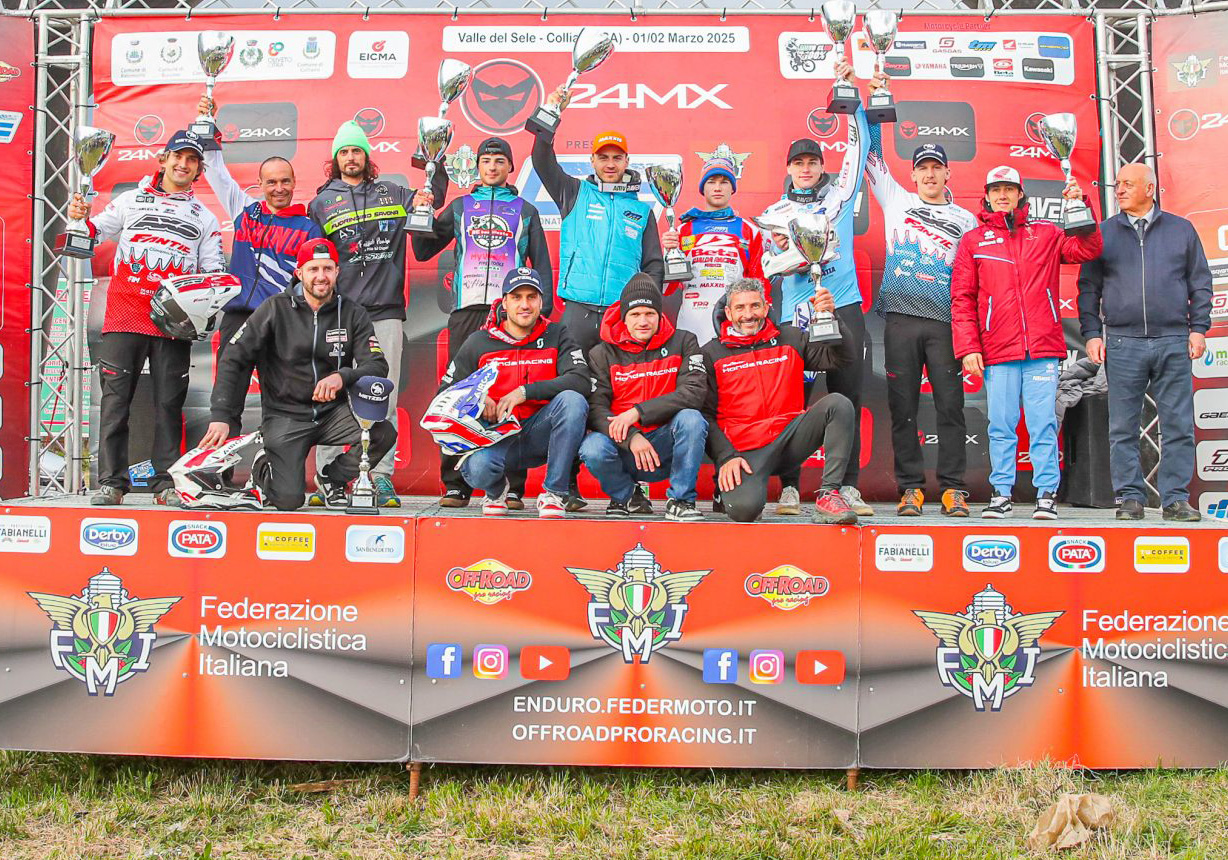 2025 Italian Enduro Results: Pichon and Verona share victories at Rnds 1 + 2