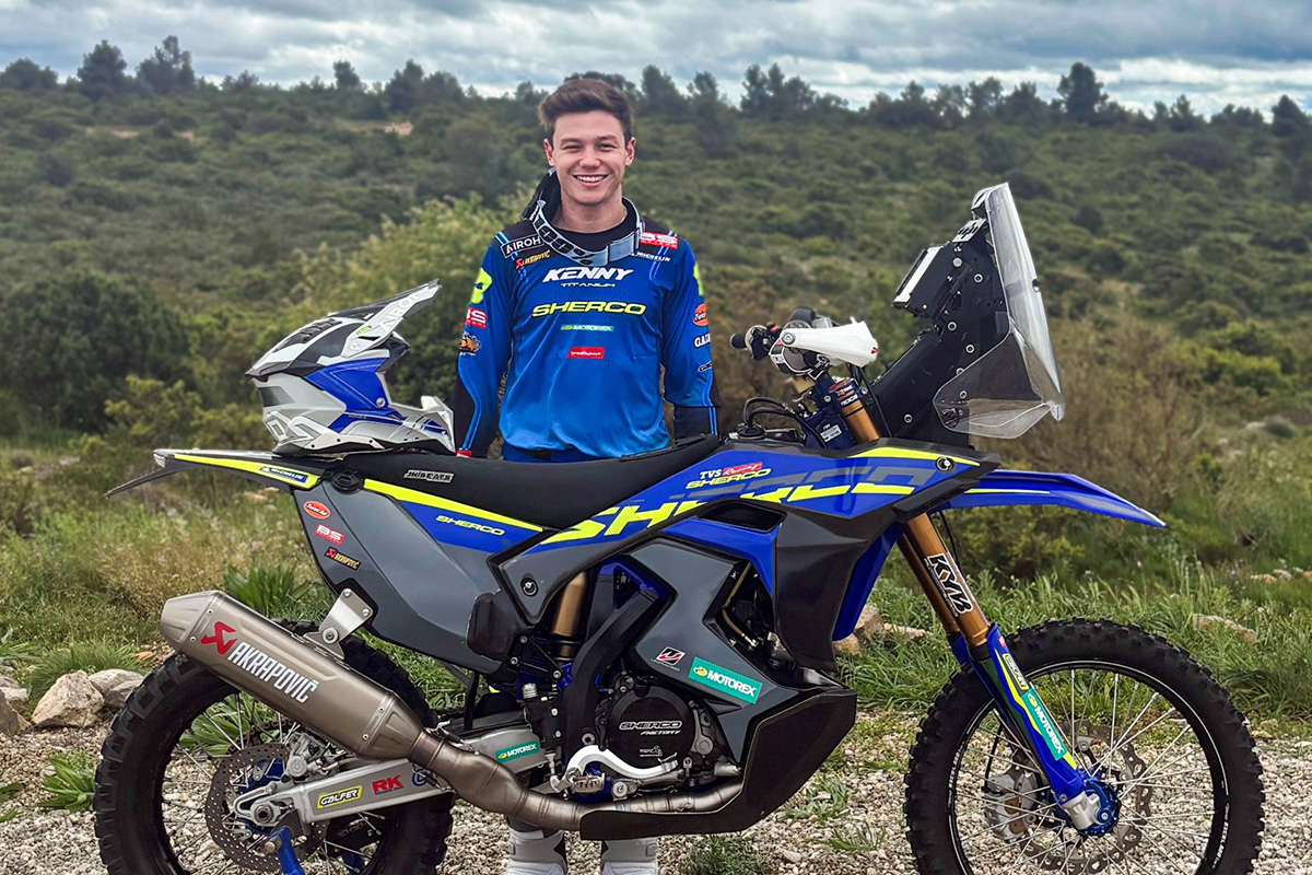 Bradley Cox ficha por el Sherco TVS Rally Team