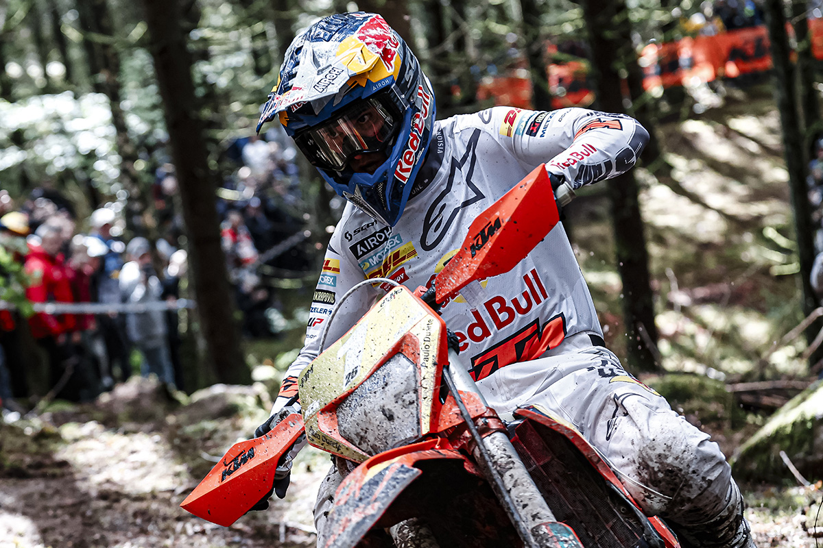 Resultados EnduroGP Suecia 2025: García mantiene a raya los ataques de Verona y se anota la victoria del Día 2