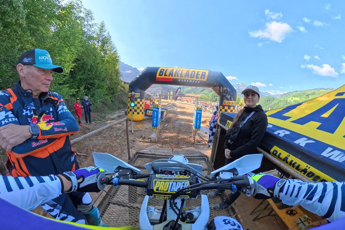 2025 Erzbergrodeo Prologue – two-stroke flying lessons with Billy Bolt