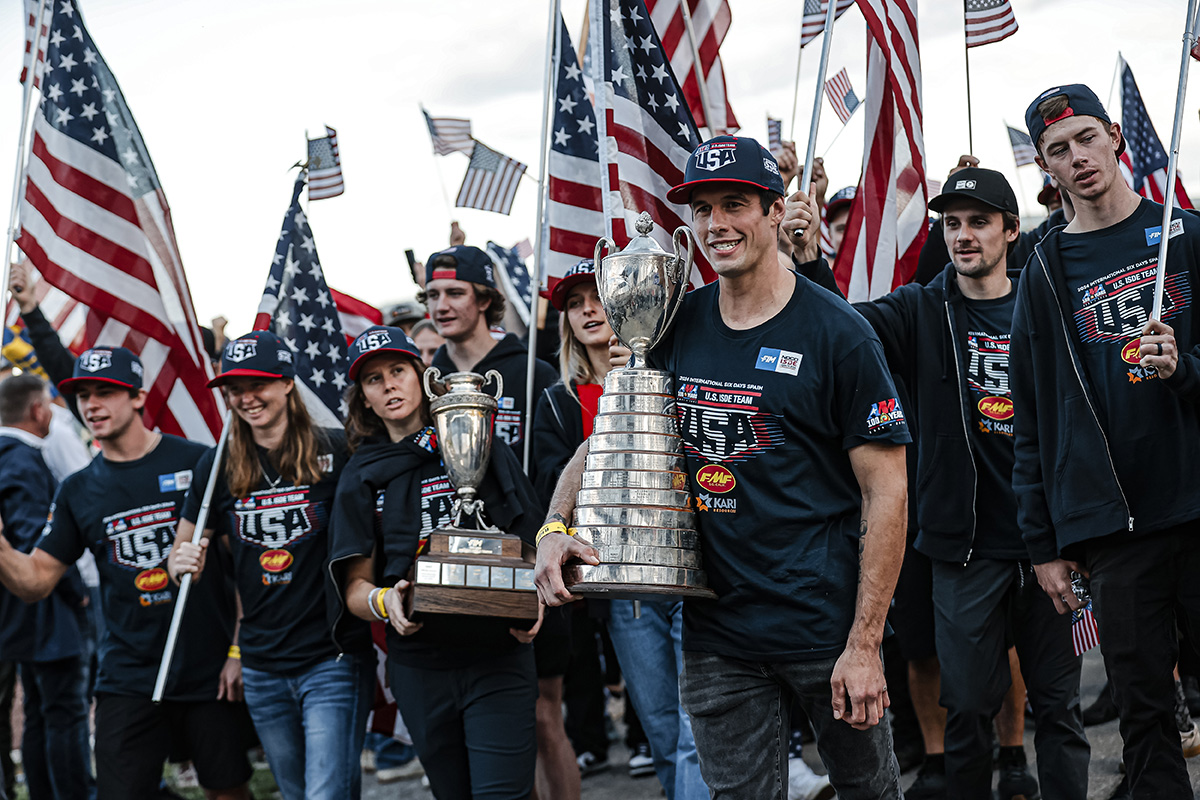 El "Team USA" anuncia sus equipos de Trofeo y Vaso para los ISDE 2025 en Italia