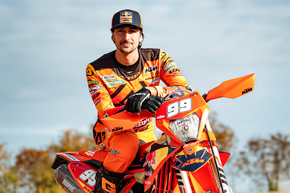 Andrea Verona se une al Red Bull KTM Factory Racing