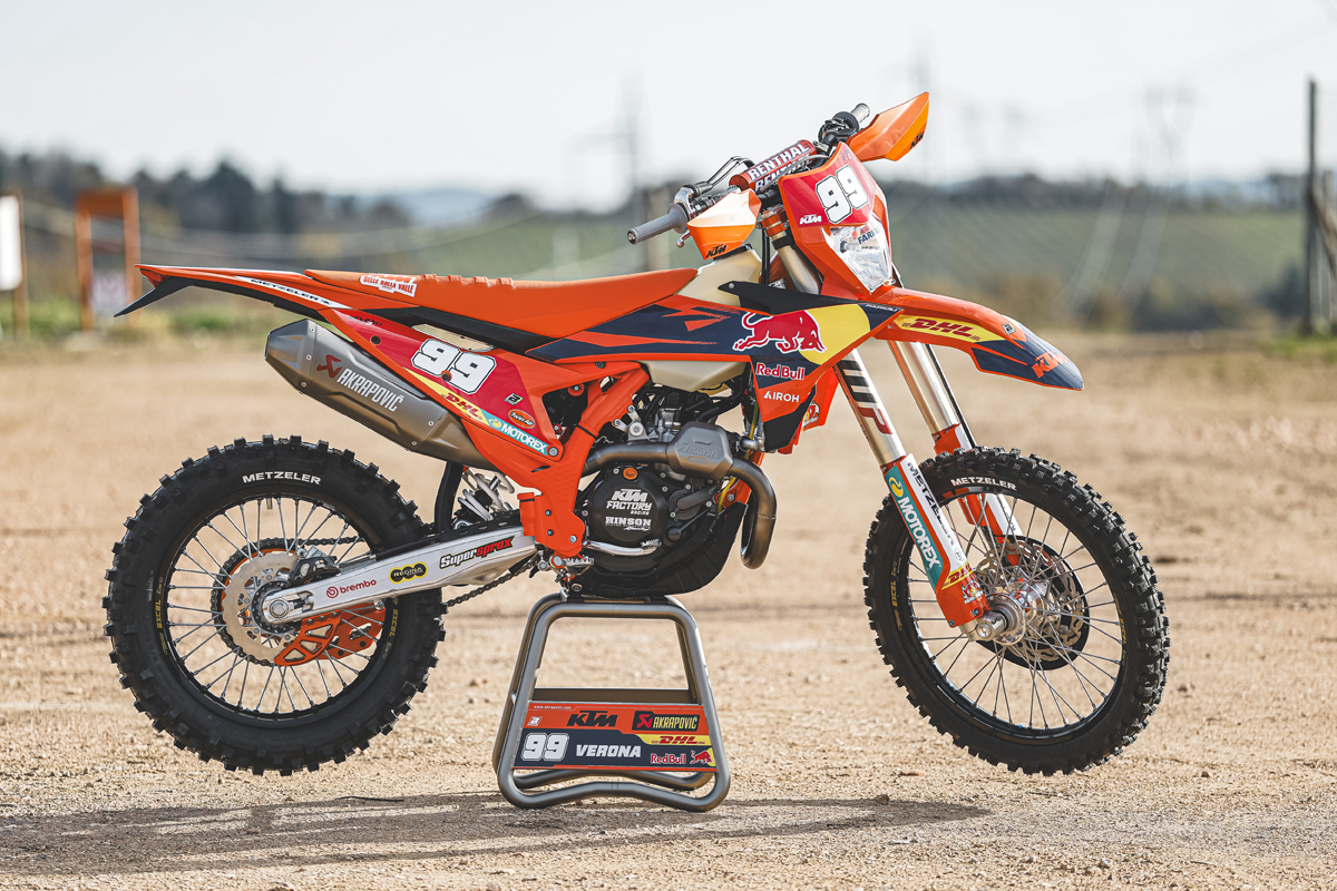 Closer look: Andrea Verona’s 2026 Red Bull KTM 450 EXC-F